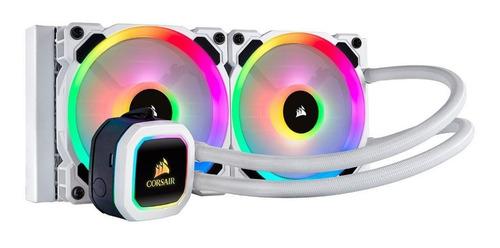 Enfriamiento Liquido Corsair H100i Rgb Platinum Se Blanco