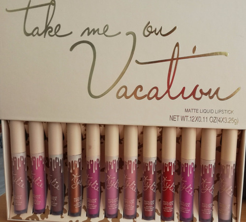 Labiales Kylie Kit Vacation X 12