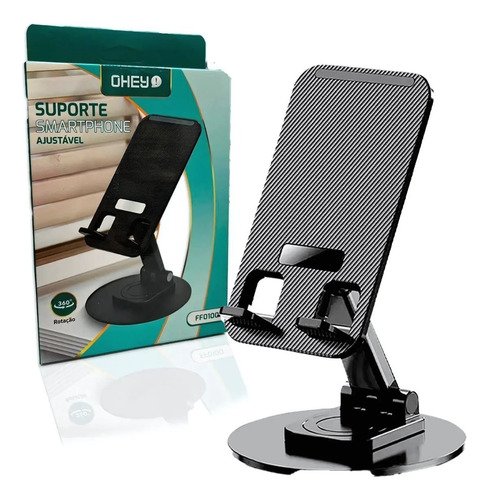 Suporte De Mesa Universal Para Celular E Tablet Knup Kpsp200
