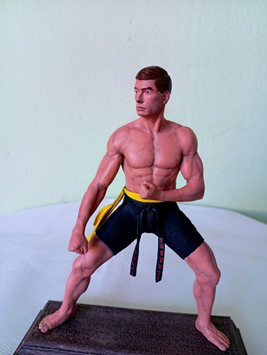 Van Damme Clássico Frank Dux Action Figure Boneco Estátua