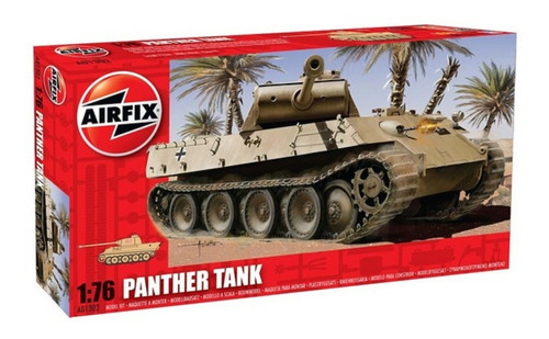 Maqueta Del Tanque Alemán Panzer 5, 'panther', 1/76.  Jp