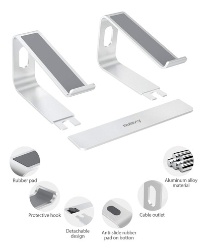 Soporte Para Laptop/ Computadoras 10 A 15,6 Inch Silver