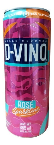 Vino Rosado D-vino Rose 355 Ml