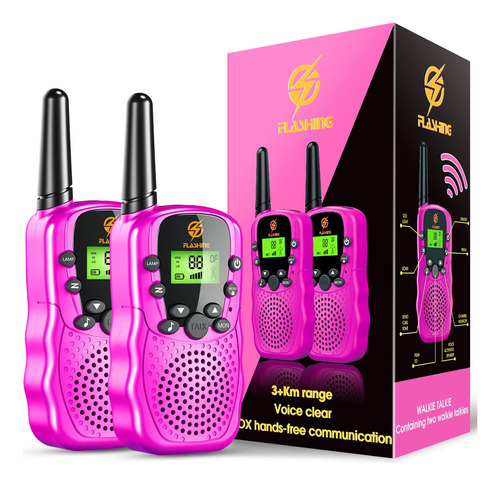 Walkie Talkies Para Niños, Paquete De 2: Regalos De Cumpleañ