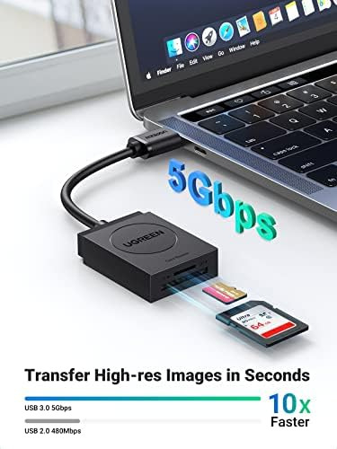 Lector De Tarjetas Sd Ugreen Usb 3.0 Lector De Tarjetas De M
