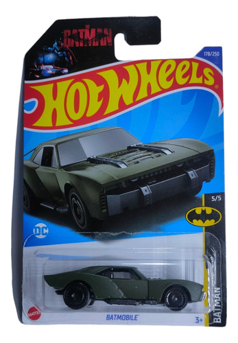 Hot Wheels Nuevo Batman Batmobile 2022 Robert Pattinson Dc