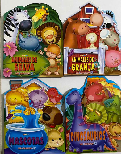 4 Libro Cuento Actividades Primaria Bebe Infantil Animales F