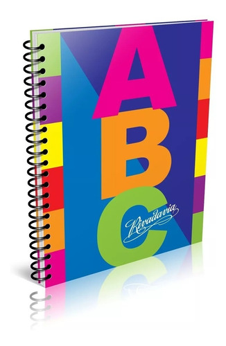Imagen 3 de 5 de Cuaderno Rivadavia Abc Espiralado 100h Rayado O Cuad