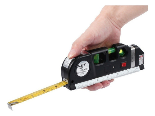 Nivel Nivelador A Laser 8m Vonder Alta Precisao Com Trena E Regua