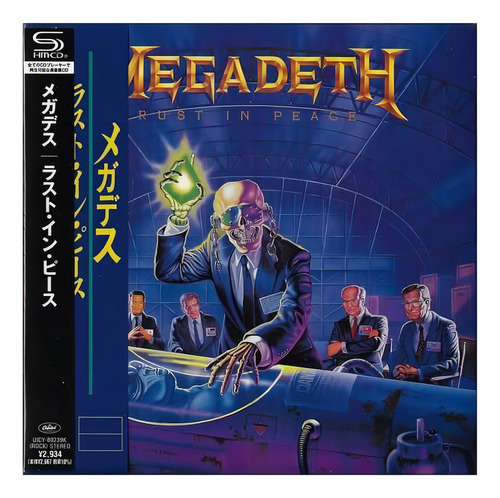 Cd Megadeth - Rust In Peace (cd edición limitada) - Importado