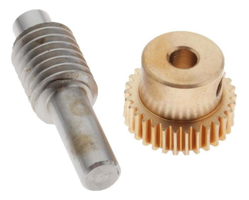0.5 Modulus Worm Gear De Laton De 20/30/40/50/60 30 Dientes