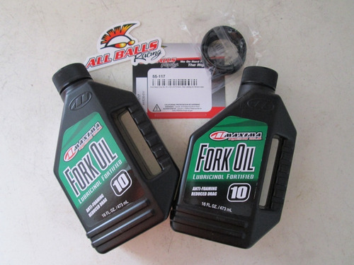 Retenes + Cubre Polvos + Aceite Maxima Vtx 1800 Ball 124