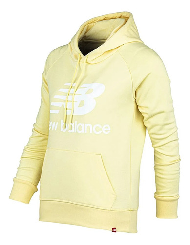 Buzo Canguro New Balance Essentials Pullover Dama Asfl70