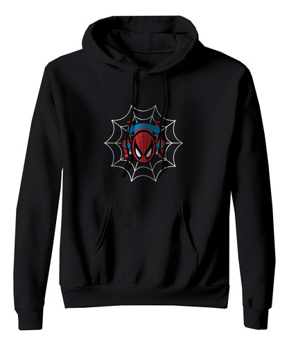 Sudadera Con Gorro Spiderman Hombre Araña Bebe Telaraña