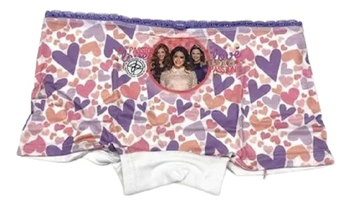 Bombacha Boxer Mini Short Nena Disney Violeta 816-007