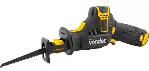 Serra Sabre Bateria 12v Ssv122 Vonder Com Lâmina Ossos Carne