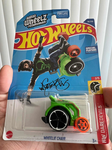 Hot Wheels 1/64 Wheelie Chair Silla De Rueda Edición 2021