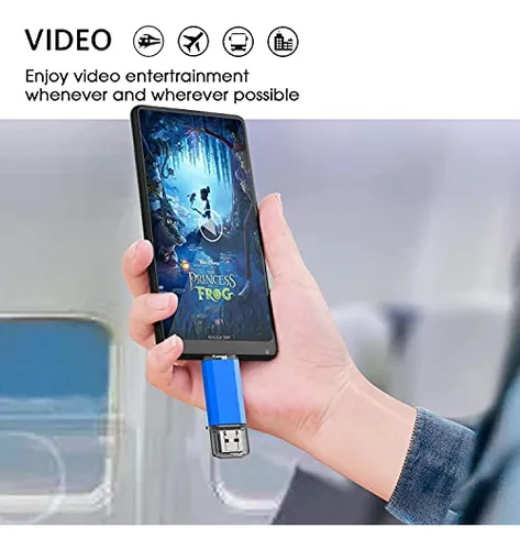 Unidad Flash Otg Topesel De 128 Gb, Usb C, Tipo Usb 3.0
