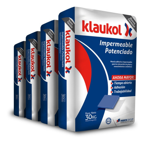 Klaukol Impermeable Potenciado X Bolsa De 30kg Para Ceramica