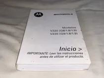 Comprar Manual De Usuario: Motorola. Modelos V220 - Motorola