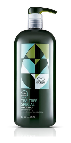 Imagem 1 de 3 de Shampoo Paul Mitchell Tea Tree Special 1000 Ml Promoção