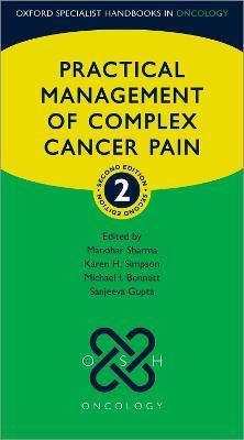 Libro Practical Management Of Complex Cancer Pain - Manoh...