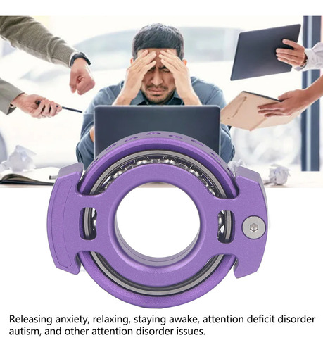 A El Giroscopio Con Punta De Dedo Reduce La Ansiedad Con Un