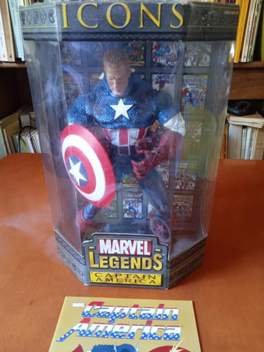 Captain America De La Serie Icons. 30 Cm. Comic