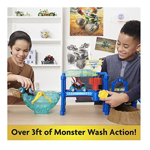 Monster Jam Megalodon Monster Wash Incluye