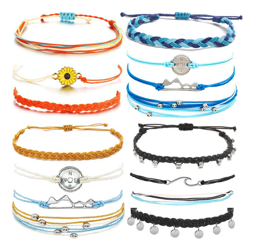 Choice Of All - Pulseras De Cordel Bohemias Para Mujer, Tobi