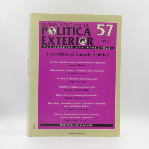 Revista Mexicana De Política Exterior 57 Sre