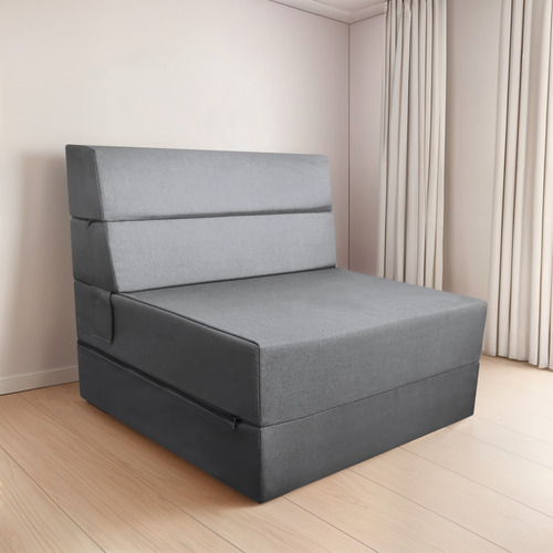 Sofá Cama Sillón Plegable Modular 3 En 1 Colchón Individual