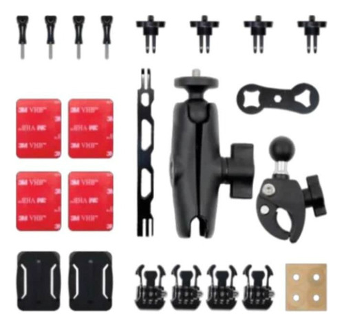 Maleta Kit Motocicleta Todo Insta360 Gopro 21 Accesorio N 1 