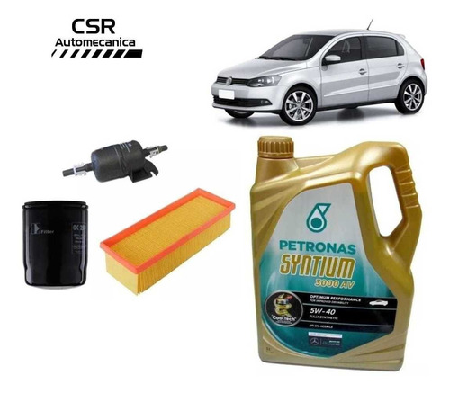 Service Cambio De Aceite Y Filtros Volkswagen Gol