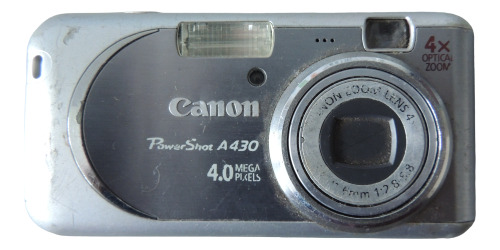 Câmera Digital Canon Powershot A430 4mpp (com Defeito)