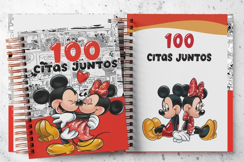 100 Citas Juntos Versón Mickey Mouse