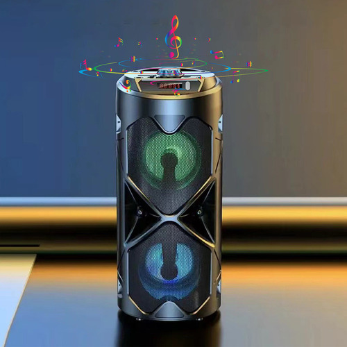 Altavoces Bluetooth, Con Luces, Altavoces De Baile, Enchufe