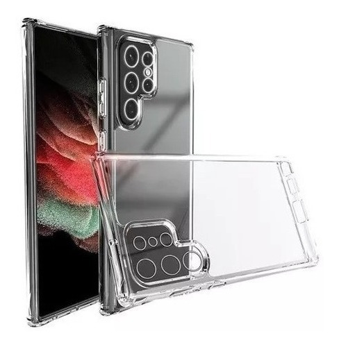Capa Case Anti Impacto Para Samsung Galaxy S23 Ultra Cor Transparente