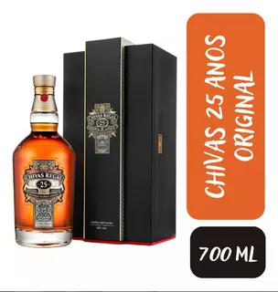 Chivas Regal 25 años Scotch escocés 700 mL