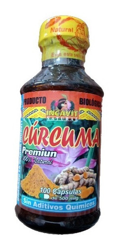 Curcuma 100 Capsulas 500 Mg