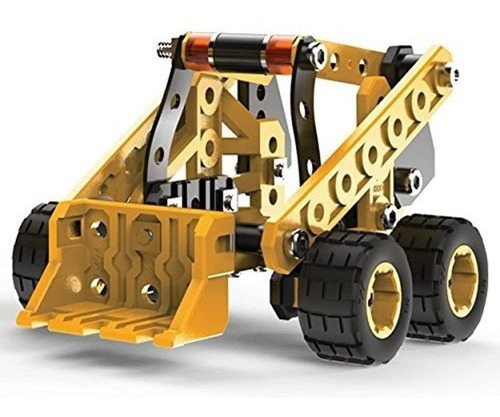 Meccano Erector Bulldozer Modelo Vehiculo Building Kit Edad