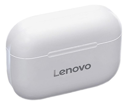 Imagem 2 de 3 de Fone de ouvido in-ear sem fio Lenovo LivePods LP40 branco