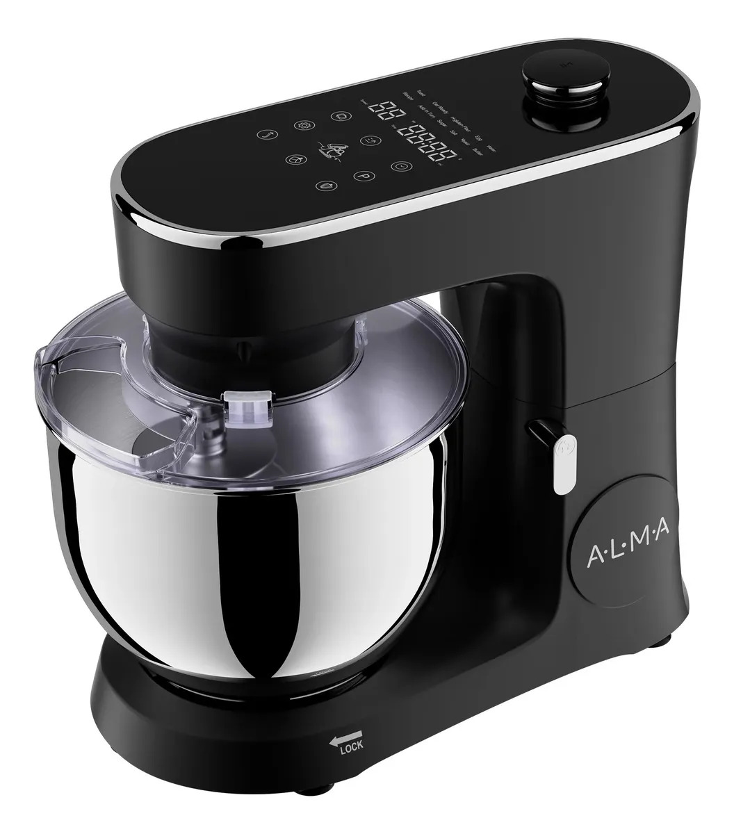Batidora Profesional Pedestal 6.5l Alma Culinare Touch 660w Negro