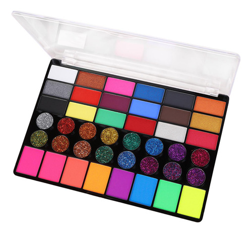 Paleta De Maquillaje A Base De Agua Face Paint 42 Colorida