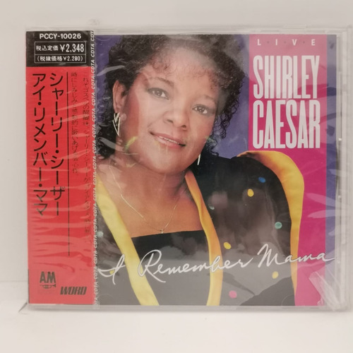Shirley Caesar I Remember Mama Cd Jap Obi Nuevo Musicovinyl