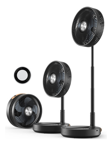 Koonie Ventilador Plegable, Ventilador Plegable De 10 Pulgad