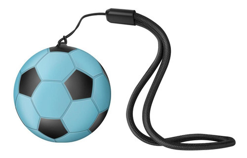 Mini Bocina Bluetooth* Con Forma De Balón Color Azul