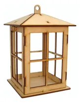 Comprar 10 Faroles 22x15cm Fibrofacil Mdf Centro De Mesa Souvenir