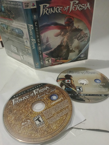 Jogo Ps3 Prince Of Pérsia Limited Edition (Usado)