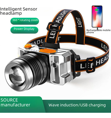201 Headlight - Rechargeable High-power Headlamp Waterproof